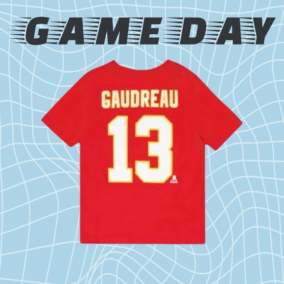 🛍️🆕Kids | Johnny  Gaudreau T Shirt - Picture 1 of 16